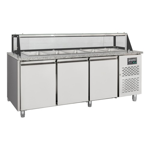 Gastro saladette glasaufsatz - saladette,